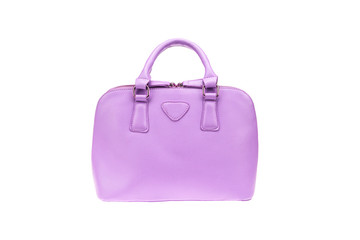 Purple handbag