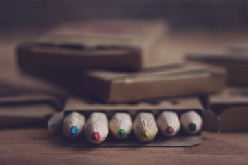 Naklejka premium Pencils