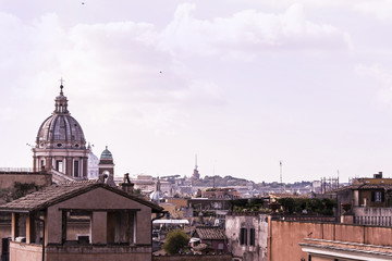 Naklejka premium Rome, city center