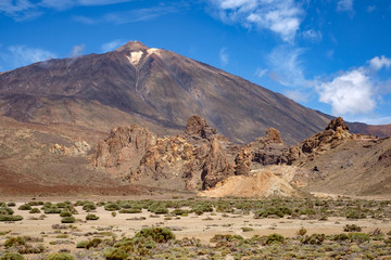 Pico del Teide and Los Roques de Garcia