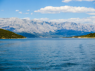 Bucht von Pučišća, Ort Povlja, Insel Brač,Splitsko-Dalmatinska, Damlatien, Kroatien