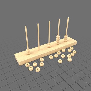 Vertical Abacus Toy