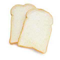 Butter breads, isolated on white background