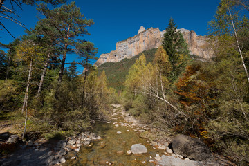 Ordesa y monte perdido National park, Huesca, Aragon, Spain.