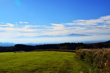 Obraz premium 久住高原