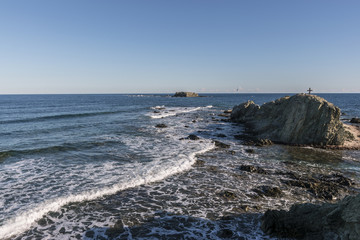 Coast of the island of Tabarca, Santa Pola