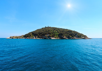 Tino island, La Spezia, Italy