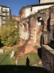 Milano, le rivine del Palazzo imperiale Romano