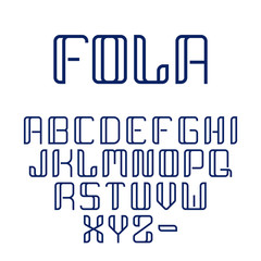 modern geometric vector abstract beautiful font collection set full alphabet in line style