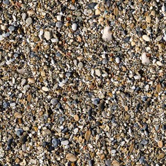 Seamless colorful sea stones background. Colorful pebbles texture