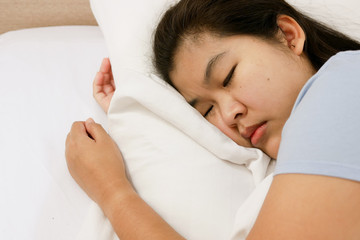  Beautiful Young Asian Sleeping Woman