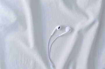  White headphones