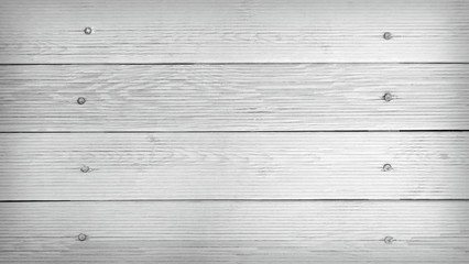 Naklejka premium Black and white texture of wooden plank