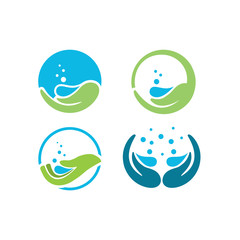 water hands logo