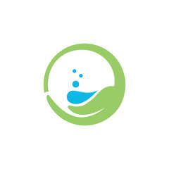 water hands logo