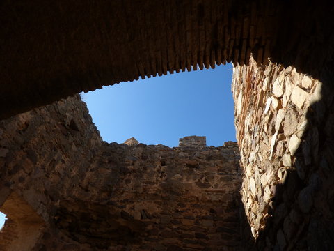 El castillo de Montalbán,fortaleza ubicada en San Martín de Montalbán, en la provincia de Toledo (Castilla La Mancha, España)