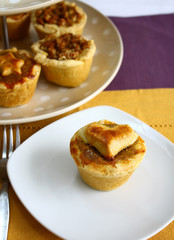 Mini pies de Camote 