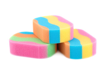 Colorful sponges