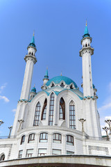 Fototapeta na wymiar the Kul Sharif mosque in Kazan Russia Islam