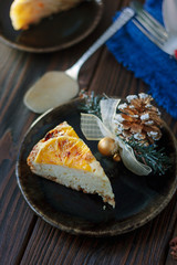 A christmas cake