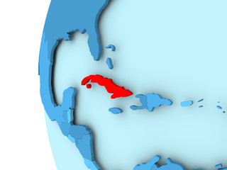 Map of Cuba