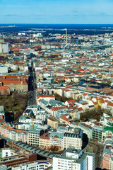 Aerial view of Berlin, Germany