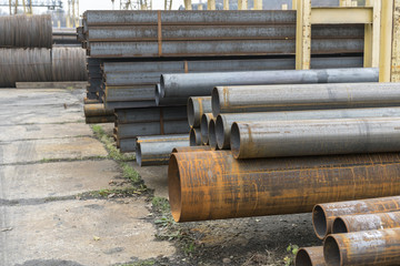 iron pipes. Iron channels. wire