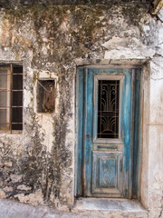Fototapeta na wymiar Kalami, abandoned village in Crete, Greece