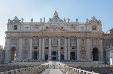 Fototapeta na wymiar Saint Peter's Basilica - Vatican City State
