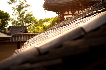 Terraza japonesa tradicional