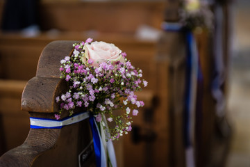 flower in church - weeding
