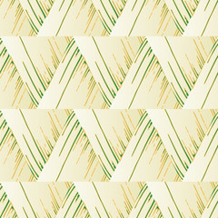 Abstract seamless pattern of triangles. Lines and strokes.