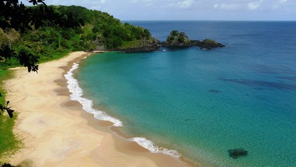 Brazilian beach. Bahia do Sancho, Fernando Noronha.