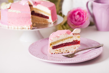 Delicious french cake