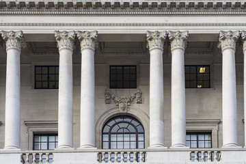 Architectural detail in the City of London