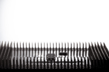 Microprocessor - closeup detail