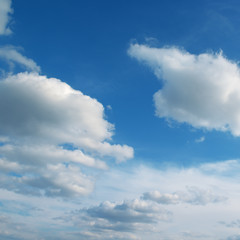 Fototapeta na wymiar white clouds in sky