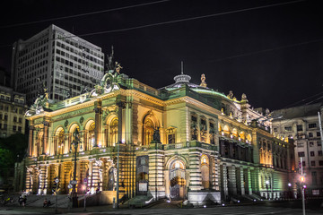 A noite do Teatro Municipal de S&atilde;o Paulo