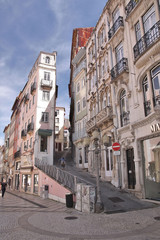 Fototapeta na wymiar Portugal, ruelle do corpo de Deus à Coimbra, 