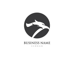 Falcon Eagle Bird Logo Template