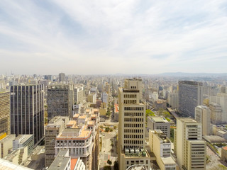 Obraz premium Skyline of the city of São Paulo, Brazil.