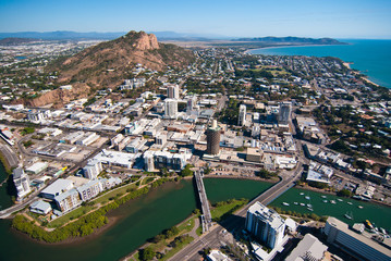 Aerial view of Townsville, Australia
