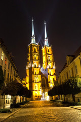 Naklejka premium Katedra św. Jana we Wrocławiu