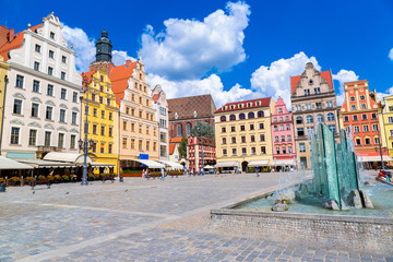 Obraz premium Wroclawr, Market Square