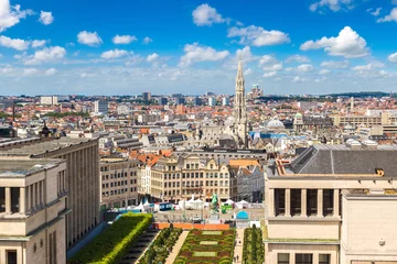 Crédence de cuisine en plexiglas Bruxelles Cityscape of Brussels