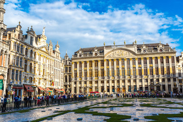 The Grand Place in Brussels