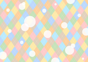 カラフル　ドット　アーガイル　背景