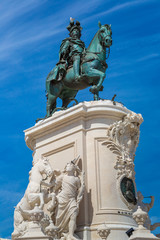 Statue of King Jose I in Lisbon