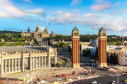 View of the center Barcelona