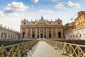 Vatican in a summer day